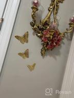 img 1 attached to SAOROPEB 3D Butterfly Wall Decor, 72Pcs 3 Sizes 3 Styles, Removable Stickers Wall Decor Room Mural For Party Cake Decoration Metallic Fridge Sticker Kids Bedroom Nursery Classroom Wedding Decor DIY Gift (Pink) review by Marcus Hardin