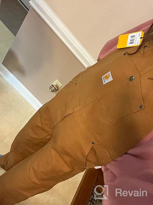 img 1 attached to 👖 Carhartt Boys' Brown Overalls - Big Overall for Boys, Boys' Clothing review by Dana Schmidt