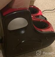 img 1 attached to ARLIME Foot & Calf Massager W/ Heat - Shiatsu Electric Deep Kneading Vibration, Compression For Feet, Ankle, Calf, Leg Tired Muscle Relief review by Rodney Shepherd
