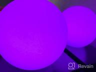 img 1 attached to LOFTEK Rechargeable Pool Light Ball: 20-Inch Waterproof RGB LED Ball With Remote Control For Nursery, Garden And Pool. 16 Color Options For Perfect Mood Lighting And Decoration. review by Adam Gardner