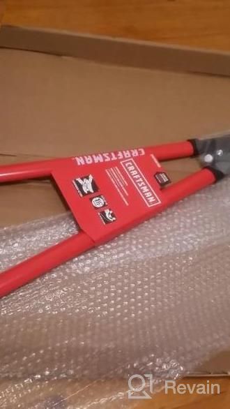 img 1 attached to CRAFTSMAN 24 Inch Bypass Lopper CMXMCBA1000, Red review by Jen Rose