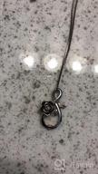 img 1 attached to Sterling Silver Infinity Love Bee Pendant Necklace With Rose Flower Jewelry Gift For Women Teens review by Kyle Terry