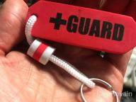 img 1 attached to 2 PACK - Mini Guard Rescue Float Keychain - Waterproof - Premium Long Lasting Materials - Great For Outdoors And Swimming Guard Personnel review by Major Callaham