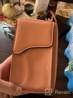 img 1 attached to Myfriday Lightweight Leather Crossbody Bag - Small Shoulder Purse With Cellphone Wallet For Women review by Joseph Quintana