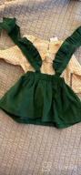 img 1 attached to Adorable Long Sleeve Ruffle Romper Top & Infant Skirt Set For Your Little Girl review by Chris Nonamaker