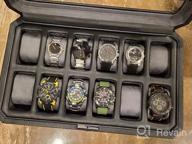 img 1 attached to Organize Your Timepieces In Style With Rothwell'S Luxury Leather Watch Box review by Curtis Castillo