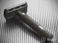 img 1 attached to T-blade Rockwell Razors 6S, stainless steel, Brushed Chrome, replaceable blades 1 pc. review by Pin Lin ᠌