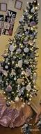 img 1 attached to Gold Sequin Christmas Tree Skirt - 48 Inch Round Sparkly Fabric For Festive Holiday Decorations review by Julie Smith