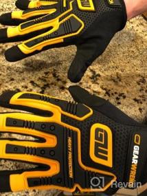 img 8 attached to Extra Large GEARWRENCH Heavy Impact Work Gloves - Optimized For High Performance - Model 86988