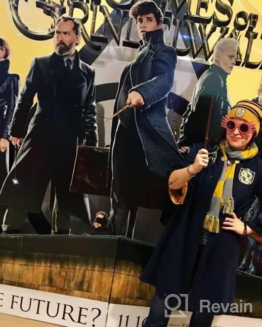 img 1 attached to Hufflepuff Kids Vintage Wizard Robe From Fantastic Beasts: The Crimes Of Grindelwald - Get Yours Now! review by Michael Bustamante