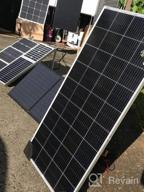 img 1 attached to BougeRV 9BB 100 Watts Mono Solar Panel,21.9% High Efficiency Half-Cut Cells Monocrystalline Technology Work With 12 Volts Charger For RV Camping Home Boat Marine Off-Grid review by Kevin Campos