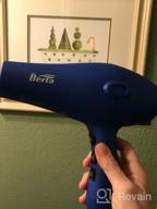 img 1 attached to Experience Salon-Quality Hair With Jinri'S Ionic Sterilization Blow Dryer - Lightweight, Low Noise, With Concentrator & Diffuser - In Black! review by Nicole Jones