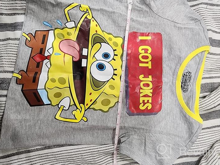 img 1 attached to 👕 SpongeBob SquarePants Boys' Short Sleeve T-Shirt - Clothing review by Allen Wagner