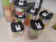 img 1 attached to Organize Your Kitchen With KEOUKE Airtight Food Storage Containers Set-11 PC review by Cris Walton