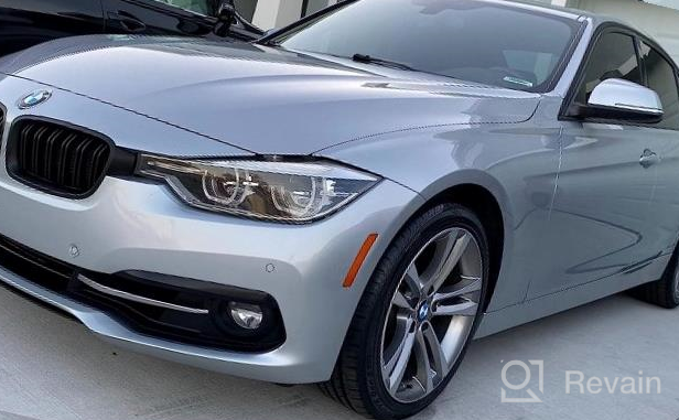 img 1 attached to BMW 3 Series F30 F31 2012-2018 Front Kidney Grille Grill Double Slats Gloss Black Zealhot F30 review by Antonio Lofton