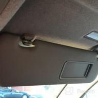 img 1 attached to Toyota Highlander Sun Visor Replacement - Passenger Side With Light (2008-2013) By SAILEAD review by Chris Reddick