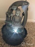 img 1 attached to Bring Serenity Into Your Space With SunJet Buddha Fountain: The Ultimate Fengshui Indoor Decoration For Zen Meditation And Tranquil Ambiance! review by Gary Christon