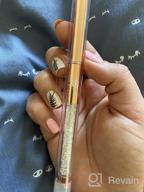 img 1 attached to 🖌️ Saviland Size 14 Kolinsky Acrylic Nail Brush – Premium Brush for Acrylic Powder with Bronze Gold Kolinsky Hair and Broken Diamond Handle – Ideal for Both Beginner and Professional Nail Artistry review by Jason Bell