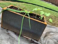 img 1 attached to Corten Steel Long Box Planter By Veradek Metallic Series - Rustic Design (16.25" H X 10" W X 32" L) review by Melissa Mcintosh