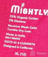 img 1 attached to Mightly Organic Girls' Sleeve Clothing for Dresses review by Tim Shah