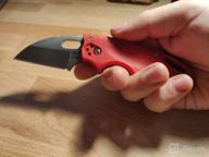 img 3 attached to Folding knife Cold Steel Tuff Lite Plain Edge red review by Adisorn Soon ᠌