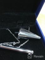 img 1 attached to Ristake Memorial Necklace: Stainless Steel Cremation Jewelry for Ashes review by Chip Palmer
