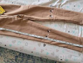 img 5 attached to 🧣 Зимние хлопковые флисовые леггинсы IRelIA для девочек: идеальная одежда и леггинсы для девочек для тепла