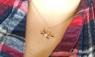 img 1 attached to 🦋 Sophisticated Amber Sterling Silver Dragonfly Pendant for a Stunning Look review by James Yarbrough