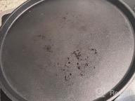 img 1 attached to Cainfy 11" Nonstick Crepe Pan Skillet For Dosa Tawa, Griddle Pancake Induction Compatible PFOA Free review by Dexter Diaz