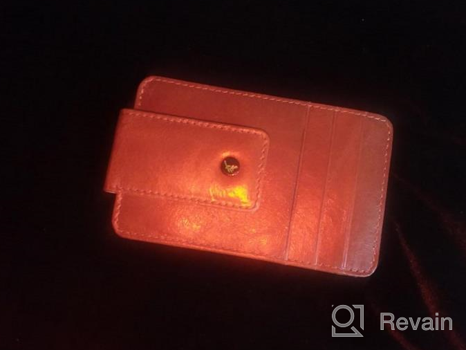 img 1 attached to Blocking Luxury Pocket Leather Wallet review by Corby Muin