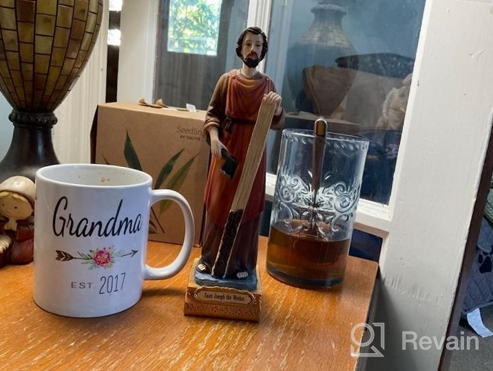 img 1 attached to Bring Divine Intervention To Your Home Selling Journey With Woodington'S St. Joseph Statue Figurine - Perfect Catholic Religious Gift review by Regina Contreras