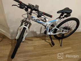 img 6 attached to 🚲 Xspec 26" Folding Mountain Bike: The Perfect 21 Speed Trail Commuter for Adults