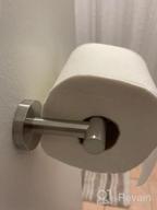 img 1 attached to KES SUS304 Stainless Steel Toilet Paper Holder Wall Mount Brushed A2175S12-2 review by John Caldwell