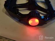 img 1 attached to Light Up Your Ride With Bikeroo Bike Pedals - 4.3/5.2 Inch Flat MTB, Road & BMX Bicycle Pedals review by Ben Daugherty