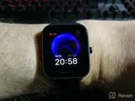 img 1 attached to 🕰️ Amazfit Bip U Pro Smartwatch with Alexa, GPS Tracker, 60+ Sports Modes, Heart Rate Sleep Monitor, 5 ATM Waterproof for iPhone & Android (Black) review by Indal Kumar ᠌