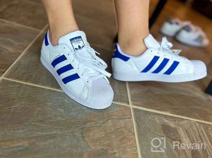 img 1 attached to 👟 adidas Originals Superstar Elastic Sneaker: Unisex Children's Ultimate Comfort and Style review by Charles Alvey