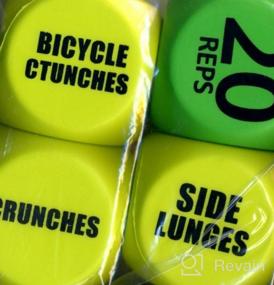 img 7 attached to 6-Sided Foam Fitness Dice For Solo Or Group Workouts | Skywin Exercise Dice For Fun Dynamic Exercises