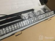img 1 attached to Autofeel LED Light Bar Combo Kit - 52 Inch + 32 Inch 35000LM Flood Spot Beam With 4" LED Light Pods For Trucks, UTVs, And Boats review by Brian Evans