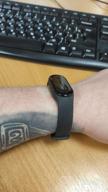 img 3 attached to Smart Xiaomi Mi Band 7 Global bracelet for Russia, black review by Pornthip Pornthip ᠌