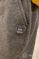 img 1 attached to 👖 Soft Brushed Fleece Sweatpants for Kids | Space Venture Casual Joggers for Boys or Girls (Ages 3-12) review by Melvin Belton