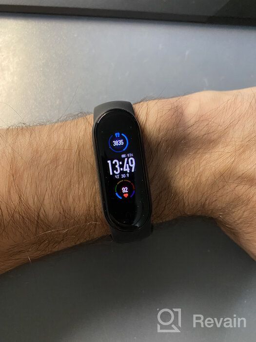 img 2 attached to Smart bracelet Xiaomi Mi Smart Band 5 RU, black review by Agata Cicho ᠌