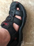 img 1 attached to Ultimate Comfort and Style: PAMRAY Sandals Athletic Fisherman Breathable – Find Your Perfect Outdoor Footwear review by Michael Eldridge