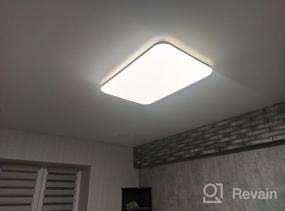 img 5 attached to 💡 Yeelight Halo Smart LED Ceiling Light Pro YLXD49YL: 100W, 93x63cm, White Armature & Shade Color