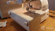 img 3 attached to 🧵 SINGER Professional 14T968DC Serger Overlock: 2-3-4-5 Stitch Capability, 1300 Stitches per Minute - Sewing Made Easy in White review by Anastazja Steblianko ᠌