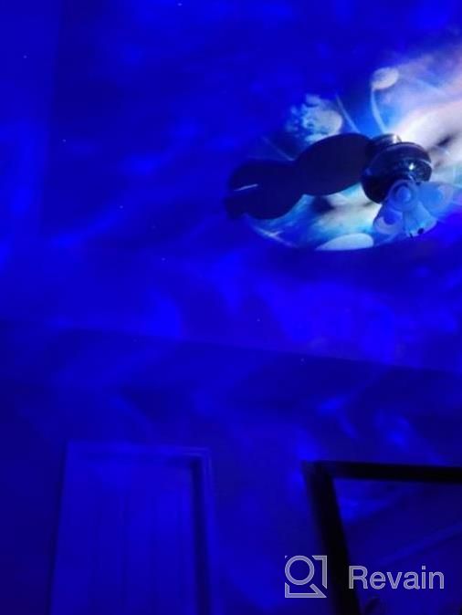 img 1 attached to Transform Your Bedroom Into A Starry Night Sky With TekHome'S Galaxy Light Projector - LED Star Projector With Bluetooth Speaker For Ultimate Entertainment Experience! review by Tre Boyer