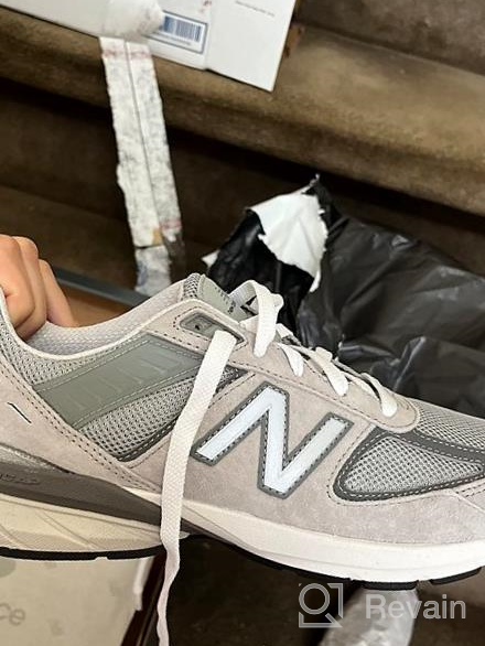 img 1 attached to Top-Performing New Balance Boys 990V5 Running Girls' Shoes for Athletic Excellence! review by Evan Calvert