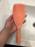 img 3 attached to Large Peach Glow Tangle Teezer Wet Detangler Hairbrush review by Ada Kolodziey ᠌
