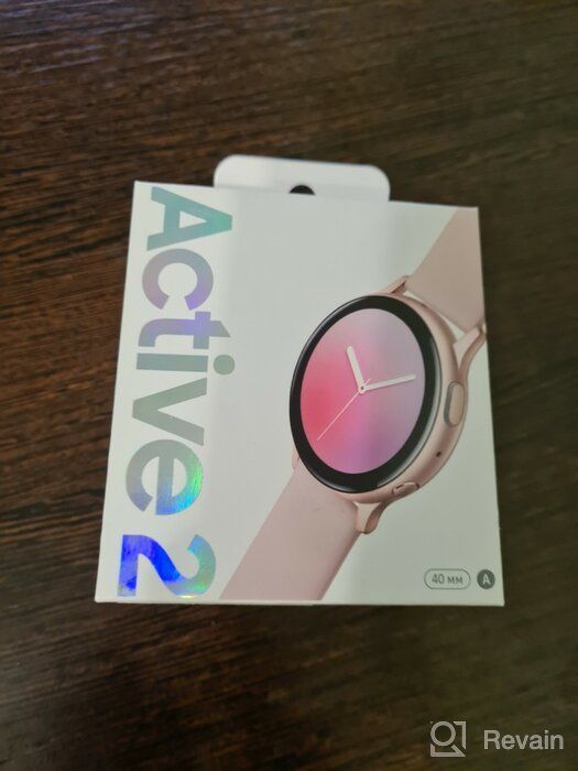 img 2 attached to SAMSUNG Galaxy Watch Active2 (Aqua Black, R820-44mm) 📱 with Bluetooth, Silicon Strap, and Aluminum Bezel - International review by Ada Lipczyska ᠌
