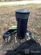 img 1 attached to Contigo West Loop AutoSeal 20 oz Matte Black Travel Mug: Double Wall Insulated Excellence review by Agata Konarska ᠌