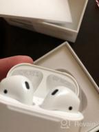 img 2 attached to Apple AirPods 2 wireless headphones with charging case MV7N2 RU, white review by Lee Do-yun ᠌